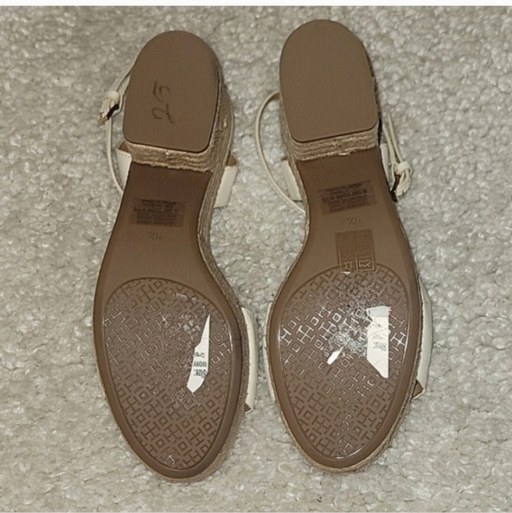 TORY BURCH Roselle Platform Espadrille Heels Size 9.5 - Picture 4 of 13